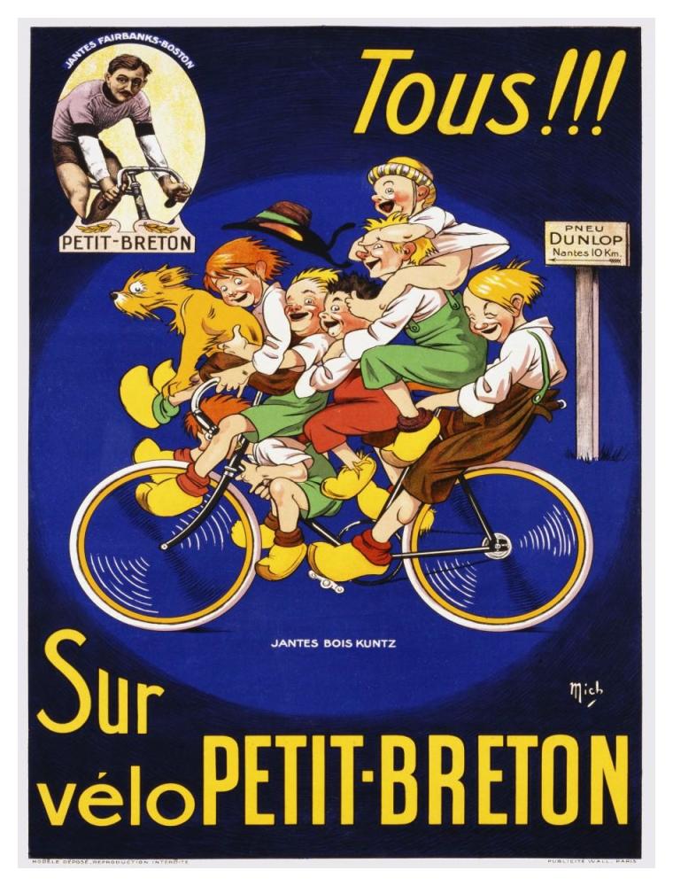 Petit Breton-Paper Art-38"x50"