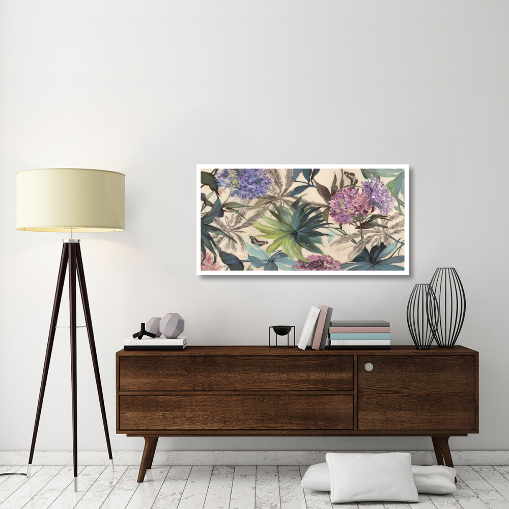 Hydrangeas Panel-Paper Art-50&quotx26"