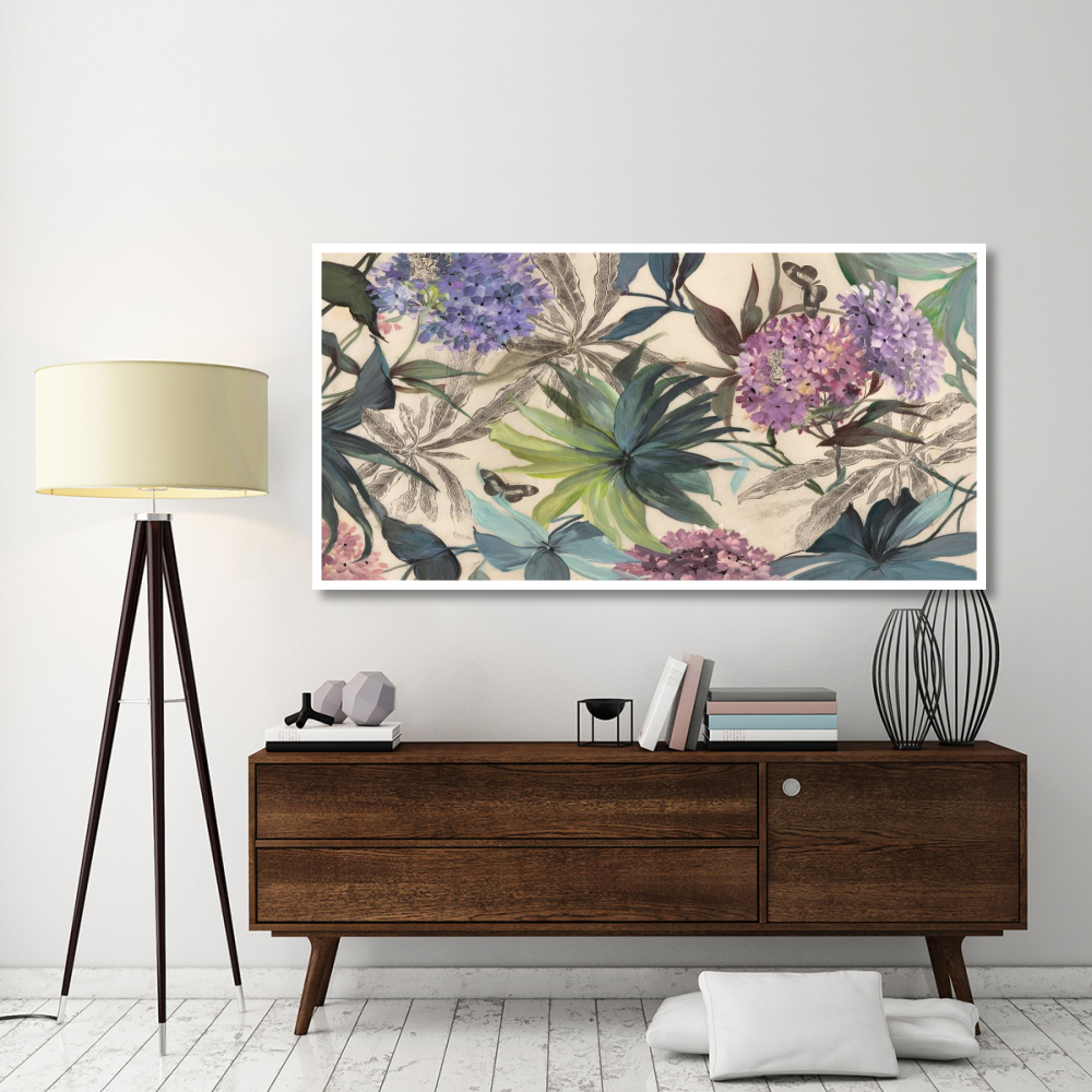 Hydrangeas Panel-Paper Art-74&quotx38"