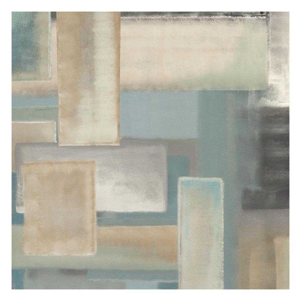 Aqua I-Paper Art-26"x26"