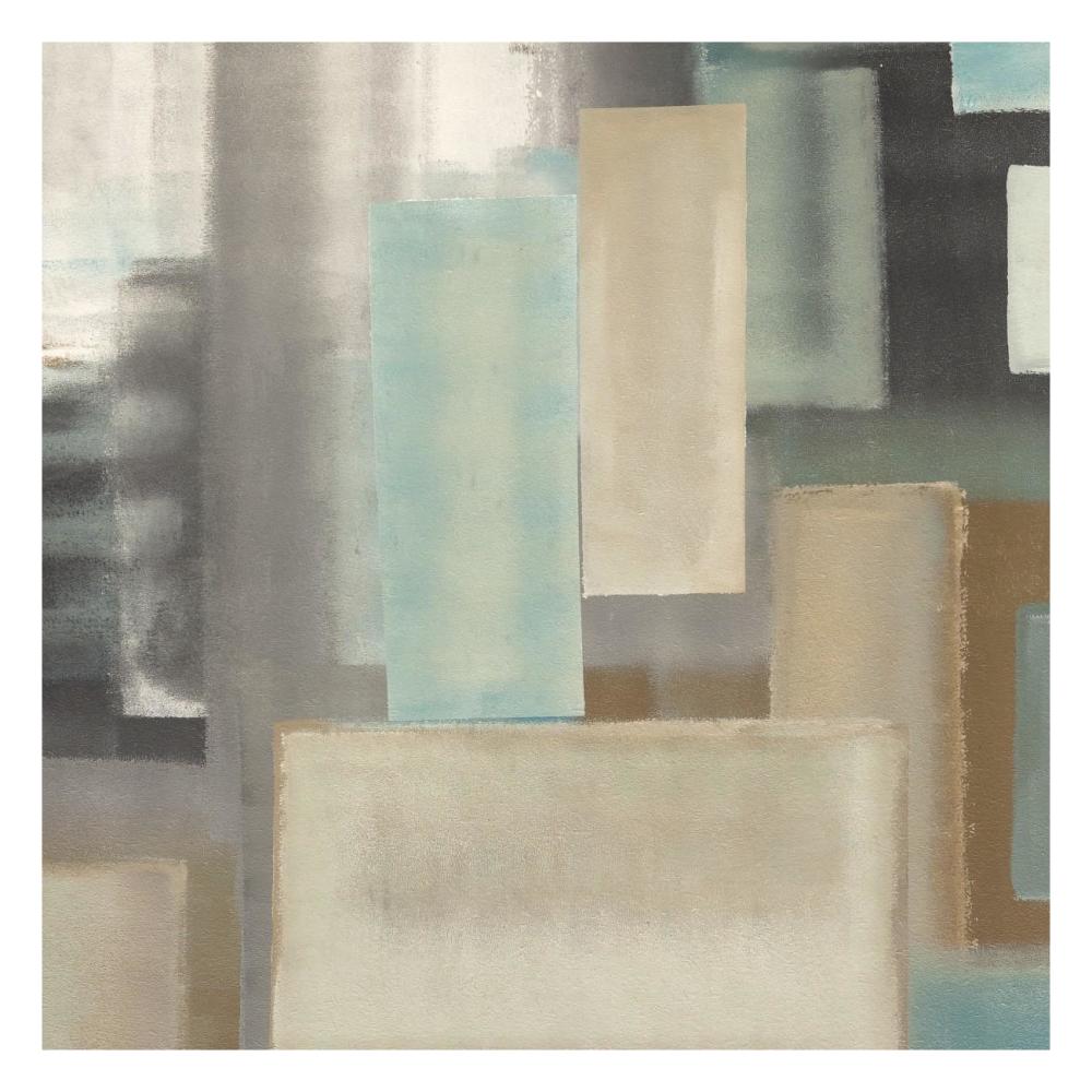 Aqua II-Paper Art-26"x26"