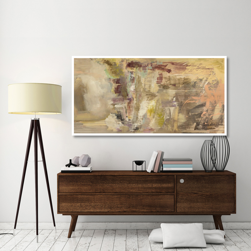 Concetto dinamico-Paper Art-74&quotx38"