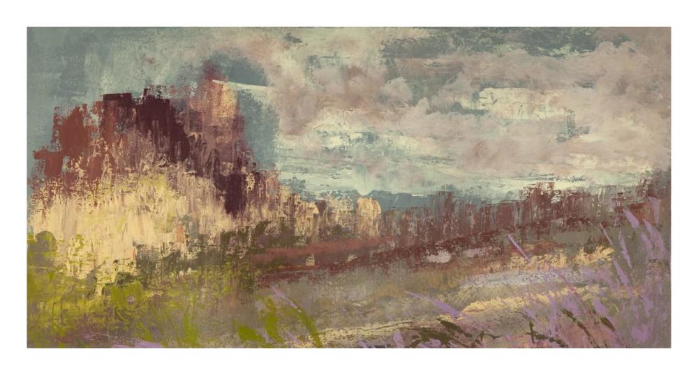 Paesaggio-Paper Art-26"x14"