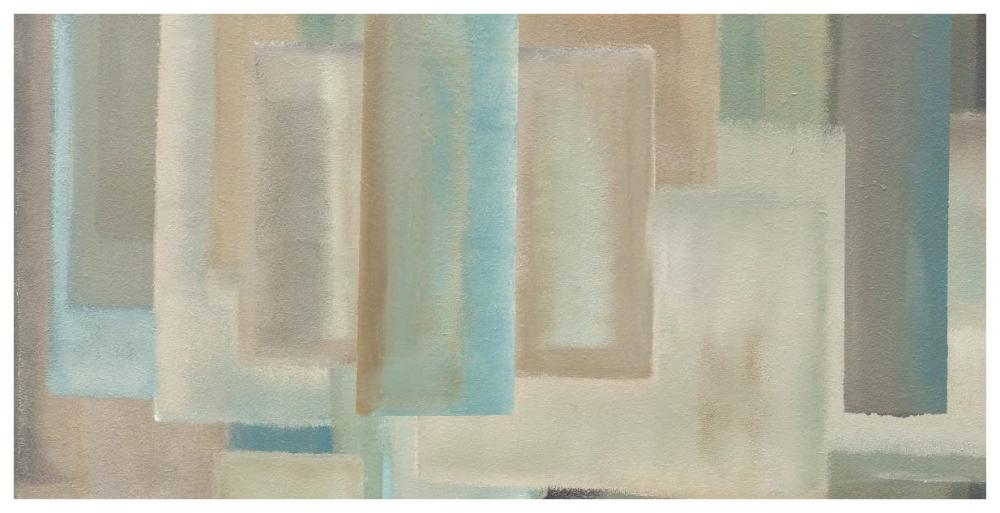 Aqua-Paper Art-74"x38"