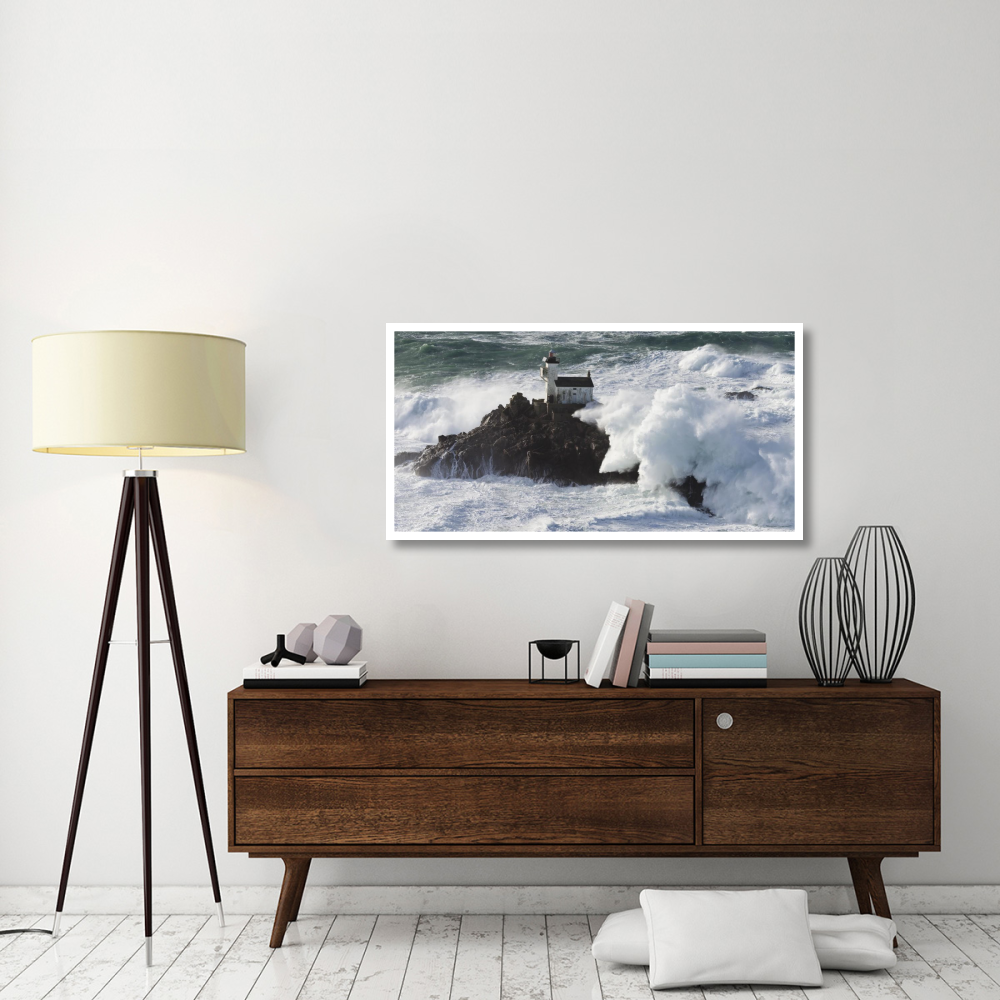 Phare de Tavennec-Paper Art-50&quotx26"