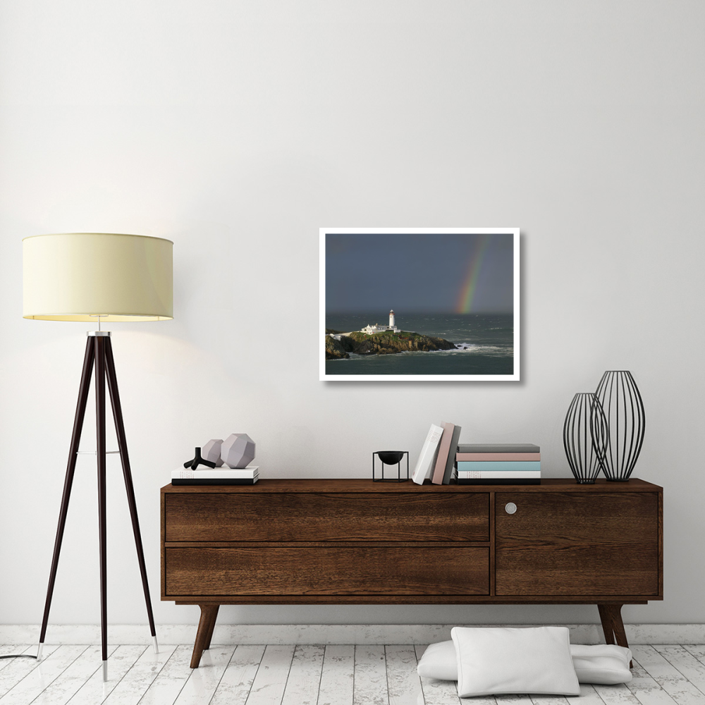 Rainbow over Fanad-Head, Ireland-Paper Art-34&quotx26"