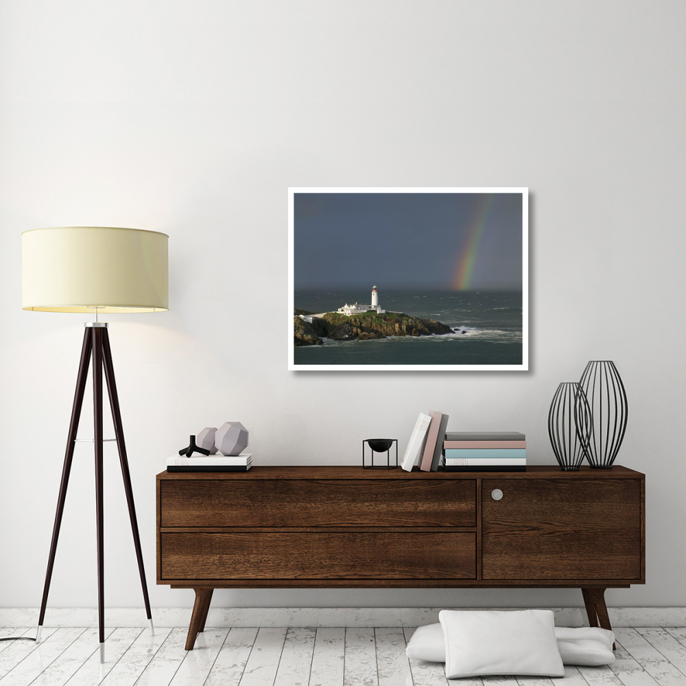 Rainbow over Fanad-Head, Ireland-Paper Art-42&quotx32"