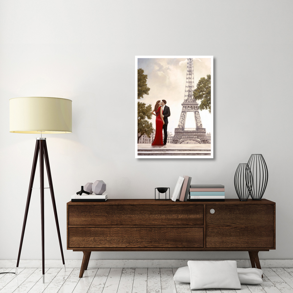 Romance in Paris I-Paper Art-32&quotx42"