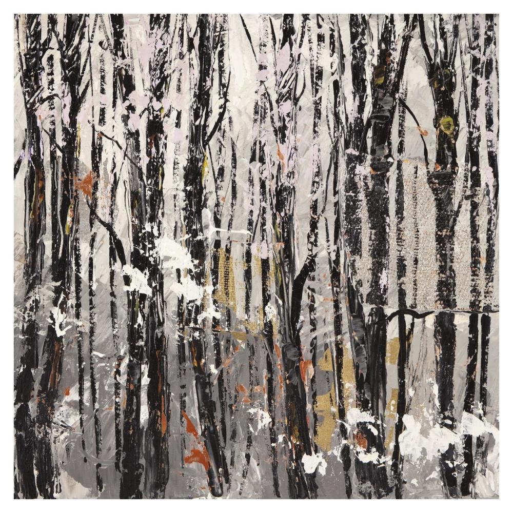 Bosco II-Paper Art-38"x38"
