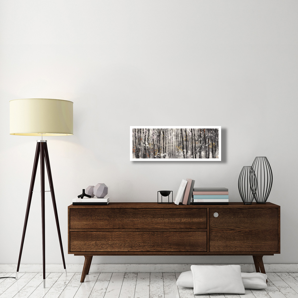 Bosco al mattino-Paper Art-38&quotx14"