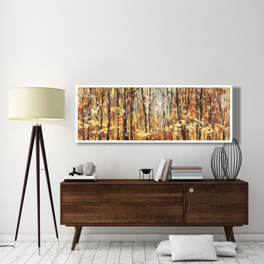 Nel bosco assolato-Paper Art-74&quotx26"