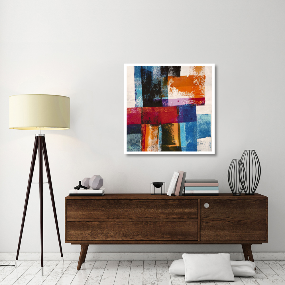 Colors in Space II-Paper Art-38&quotx38"