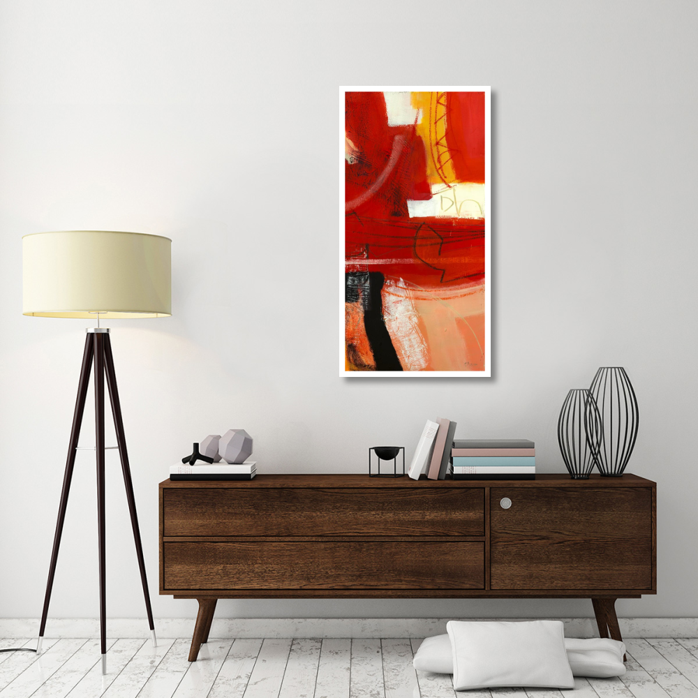 Davanti al fuoco III-Paper Art-26&quotx50"