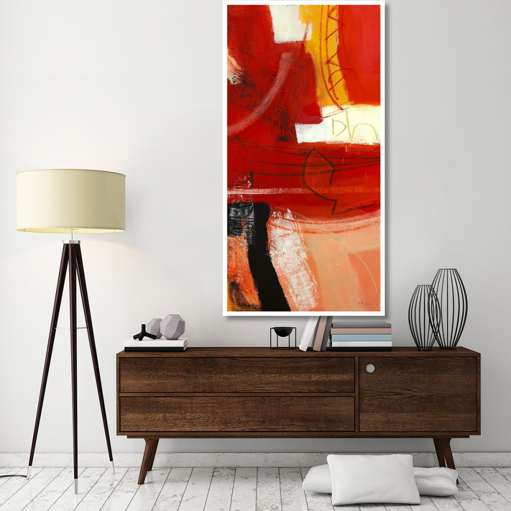 Davanti al fuoco III-Paper Art-38&quotx74"