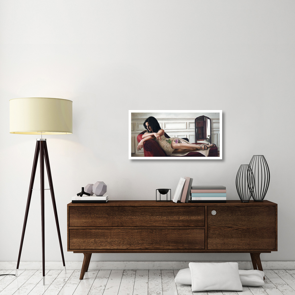 Beauty in an Interior-Paper Art-38&quotx20"
