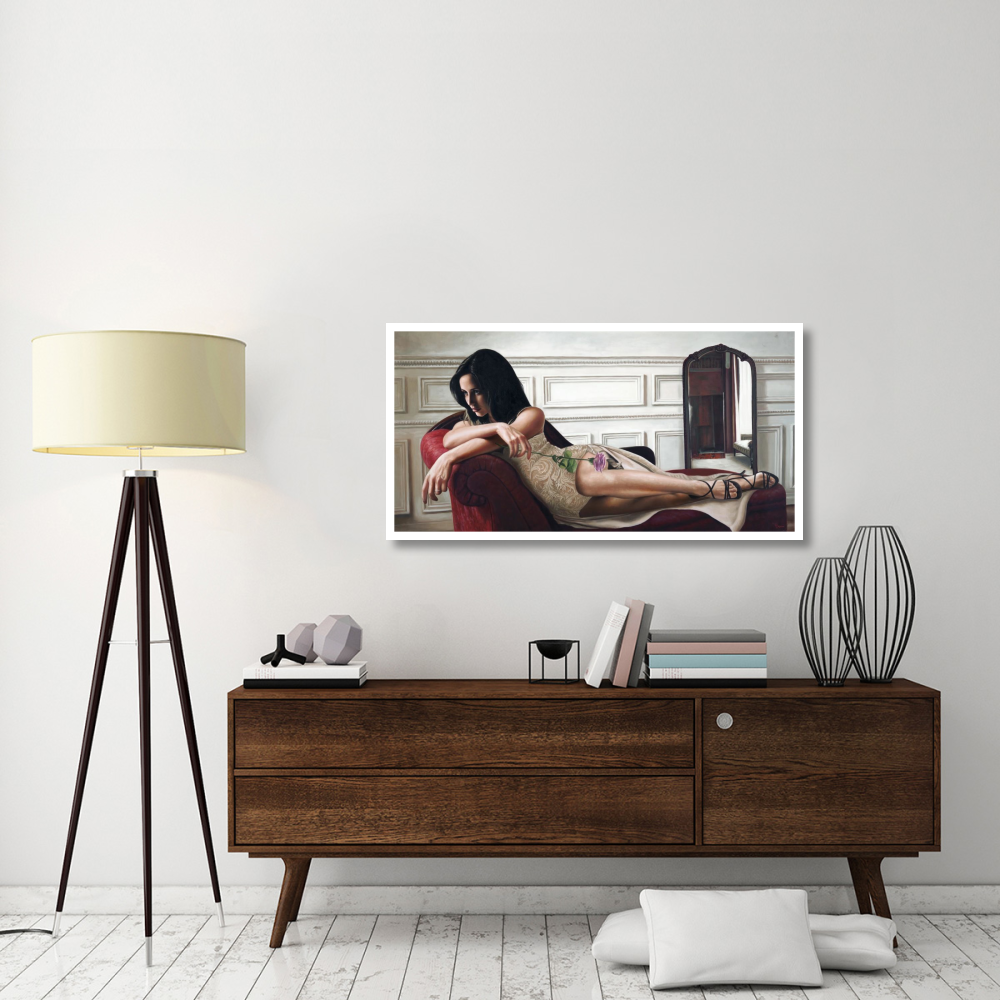 Beauty in an Interior-Paper Art-50&quotx26"