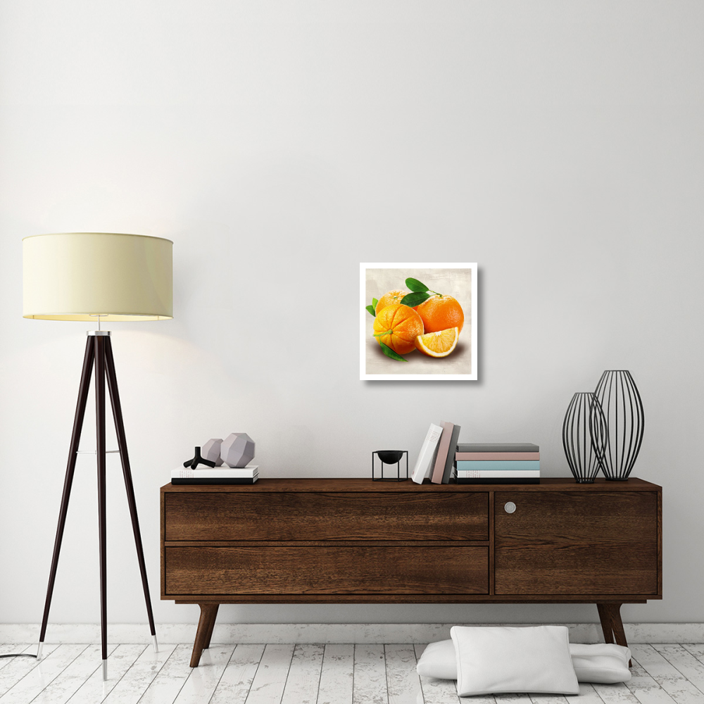 Oranges-Paper Art-20&quotx20"