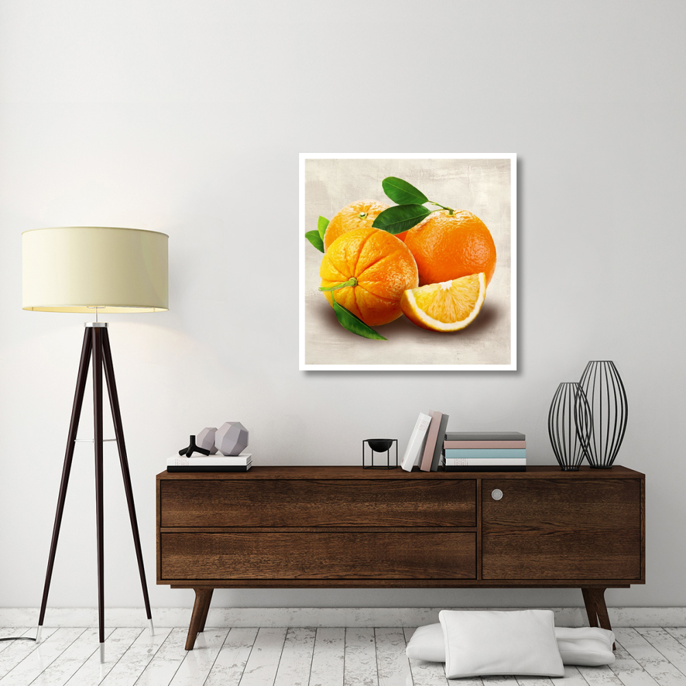 Oranges-Paper Art-38&quotx38"