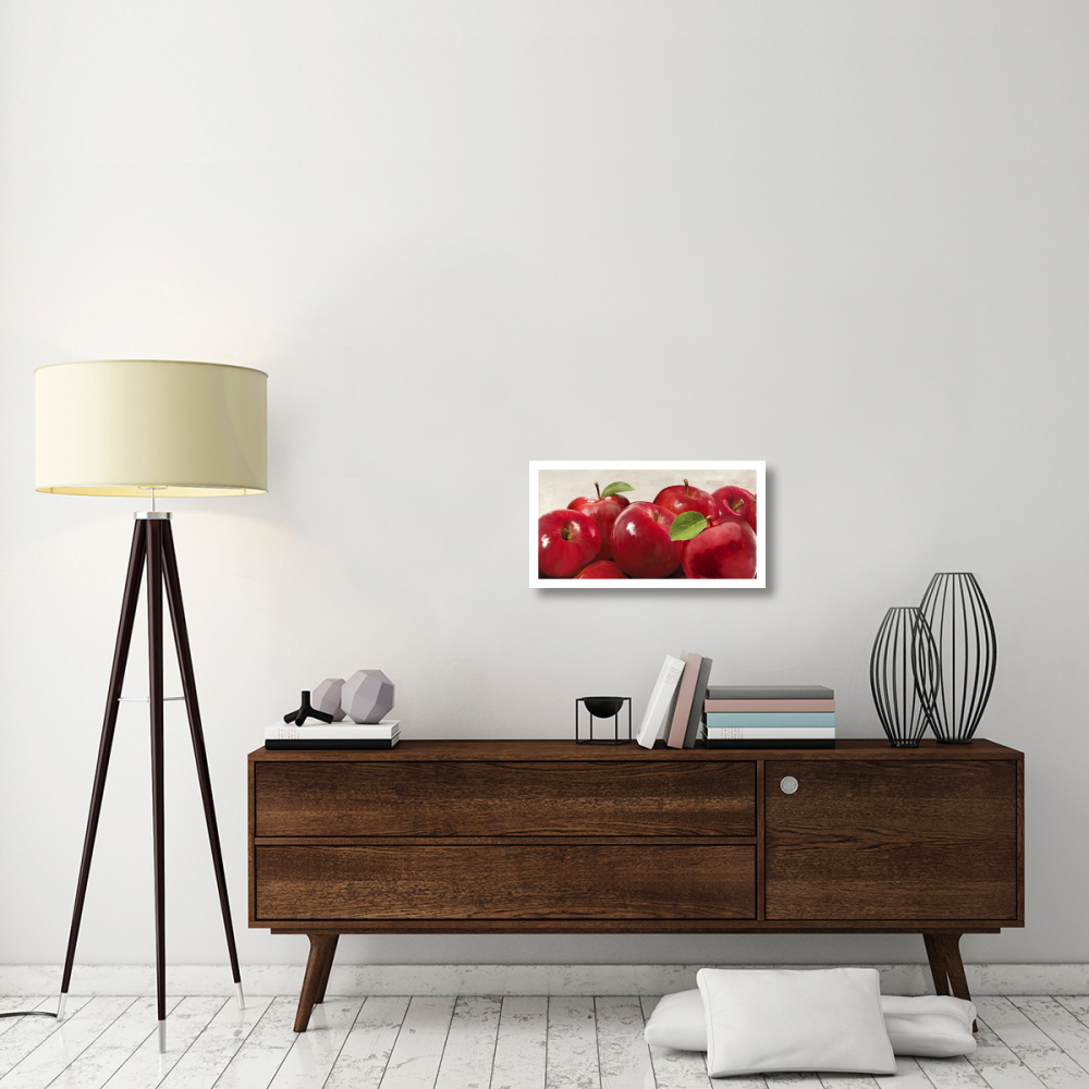 Red Apples-Paper Art-26&quotx14"
