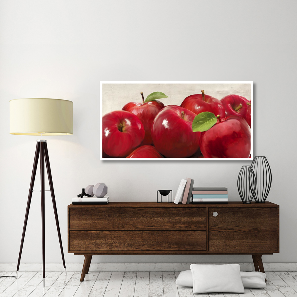 Red Apples-Paper Art-62&quotx32"
