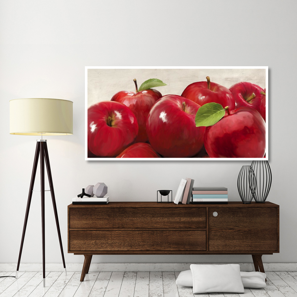 Red Apples-Paper Art-74&quotx38"