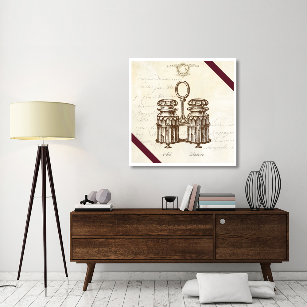 Sel et Poivre-Paper Art-42&quotx42"