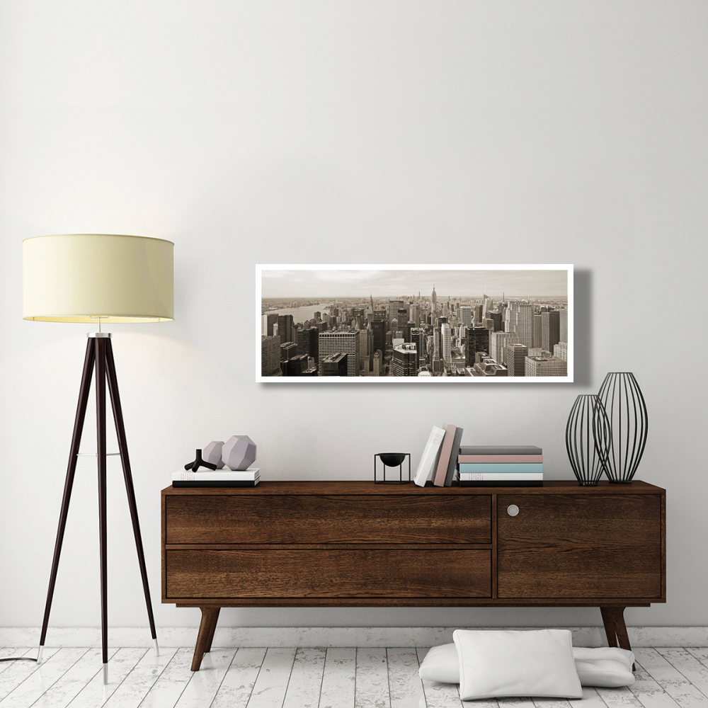 Manhattan Looking South-Paper Art-56&quotx20"