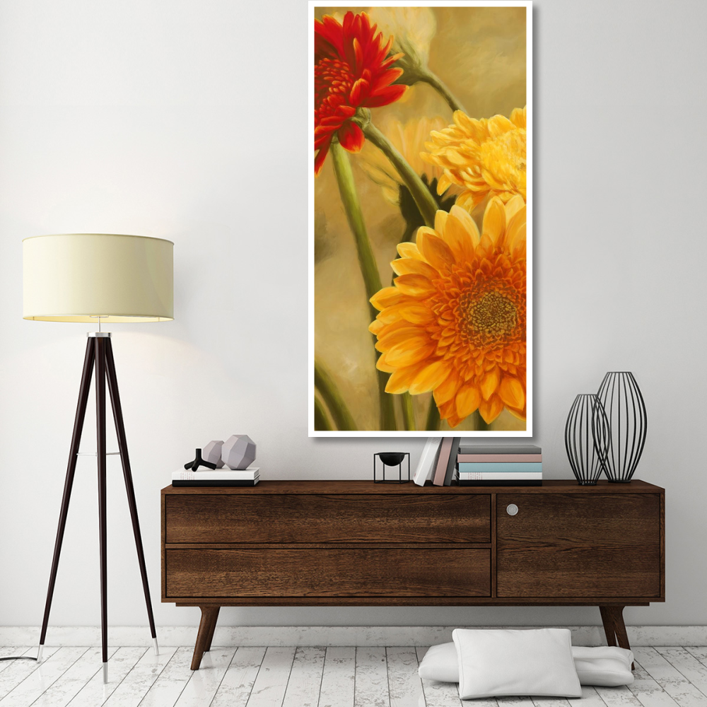 Gerbere nel sole I-Paper Art-38&quotx74"