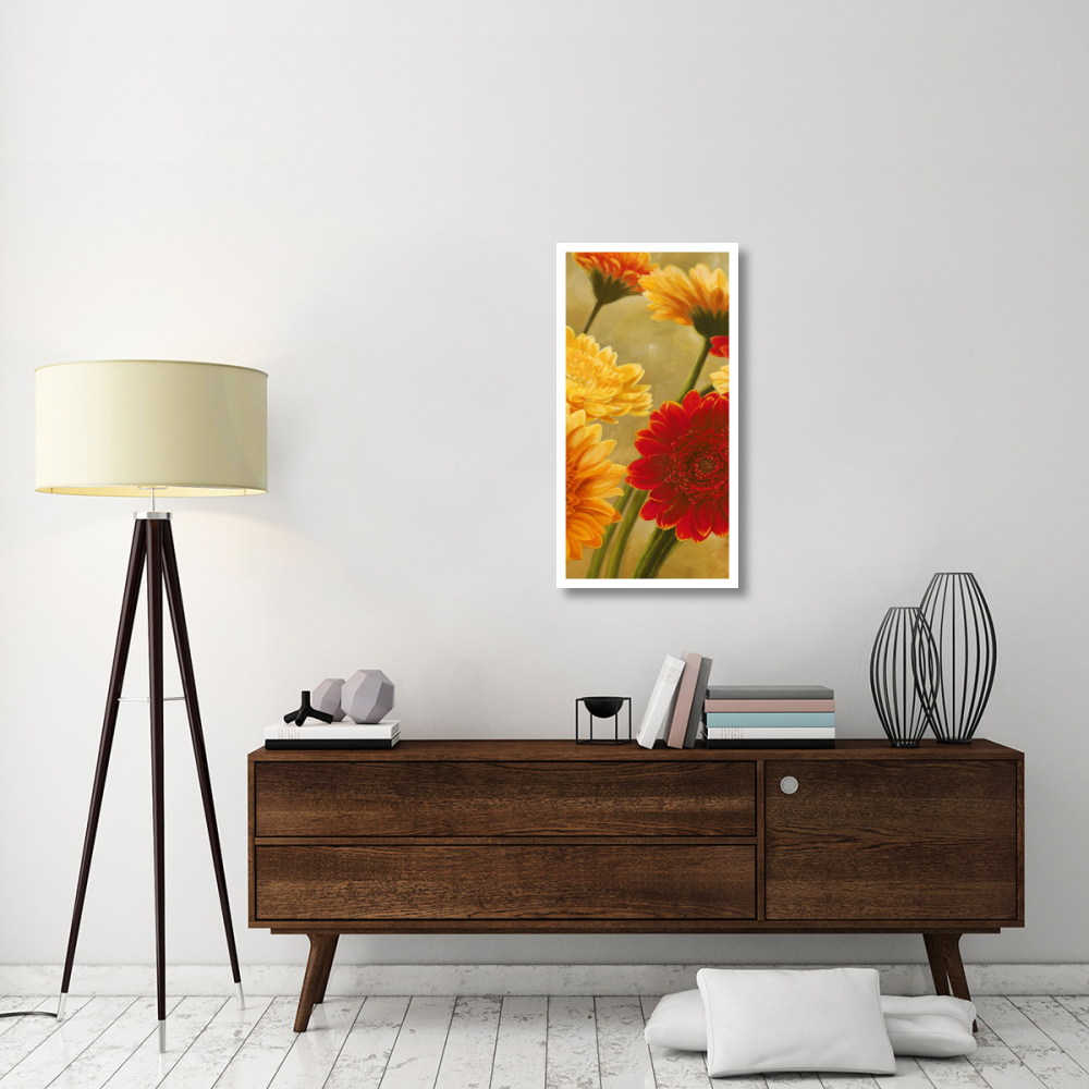 Gerbere nel sole II-Paper Art-20&quotx38"