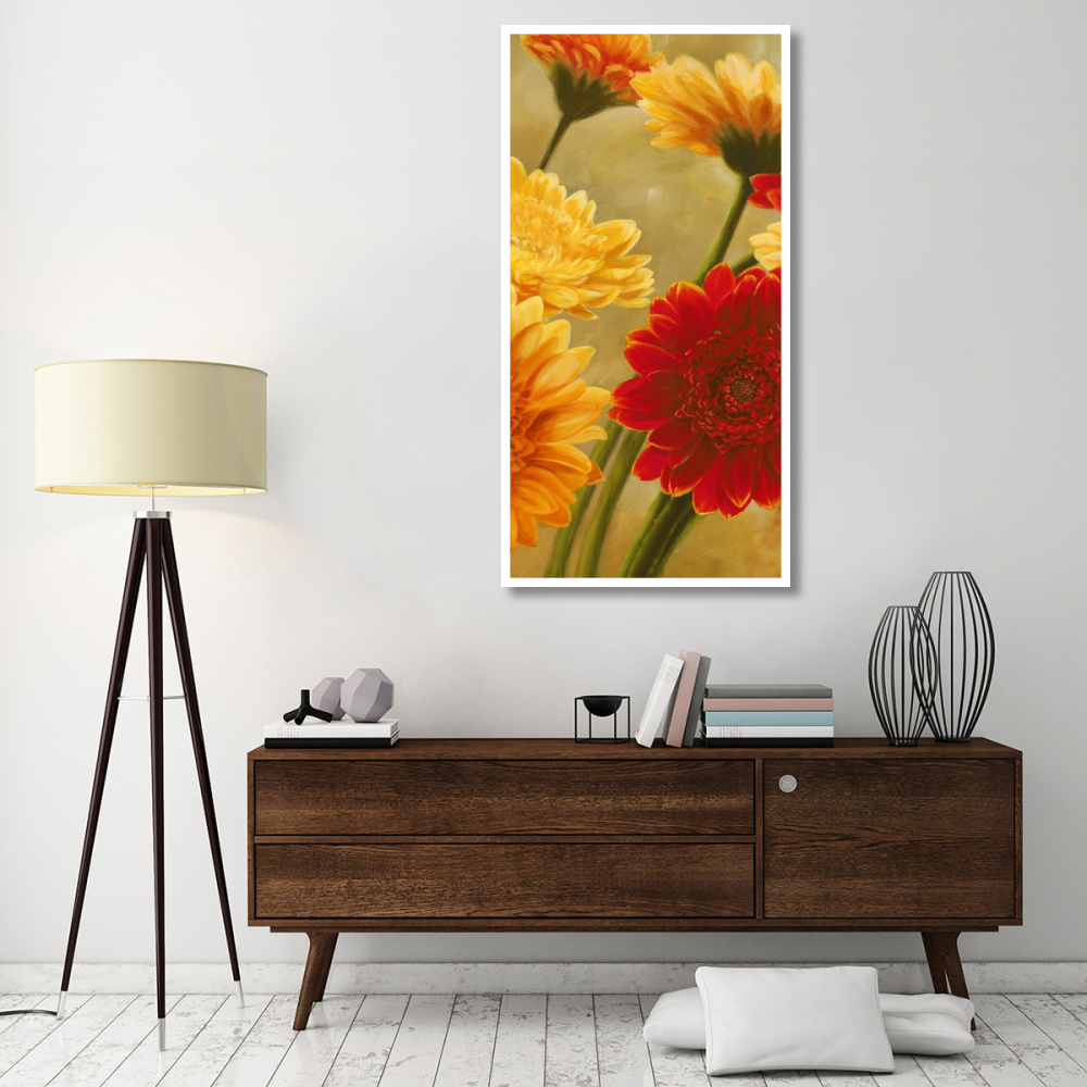 Gerbere nel sole II-Paper Art-32&quotx62"