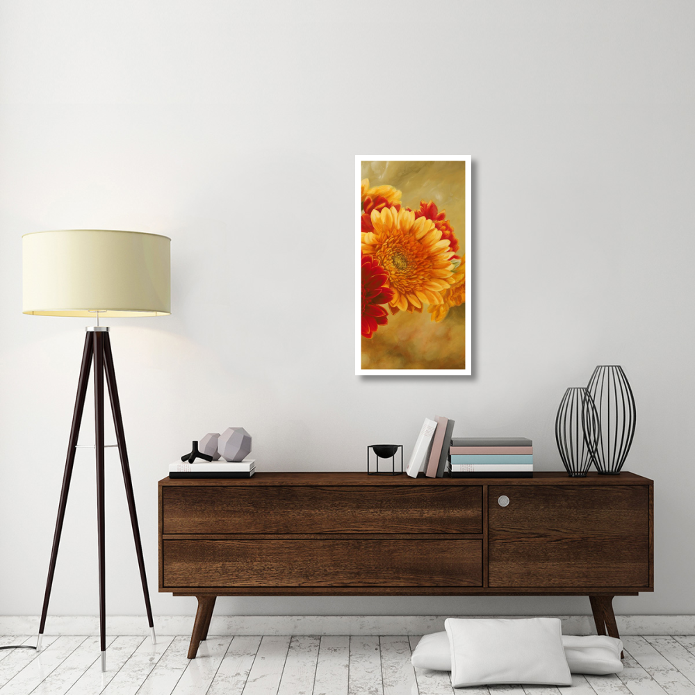 Gerbere nel sole III-Paper Art-20&quotx38"