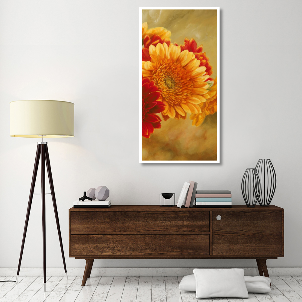 Gerbere nel sole III-Paper Art-32&quotx62"