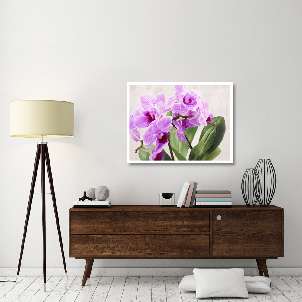 Orchidee selvagge-Paper Art-42&quotx32"