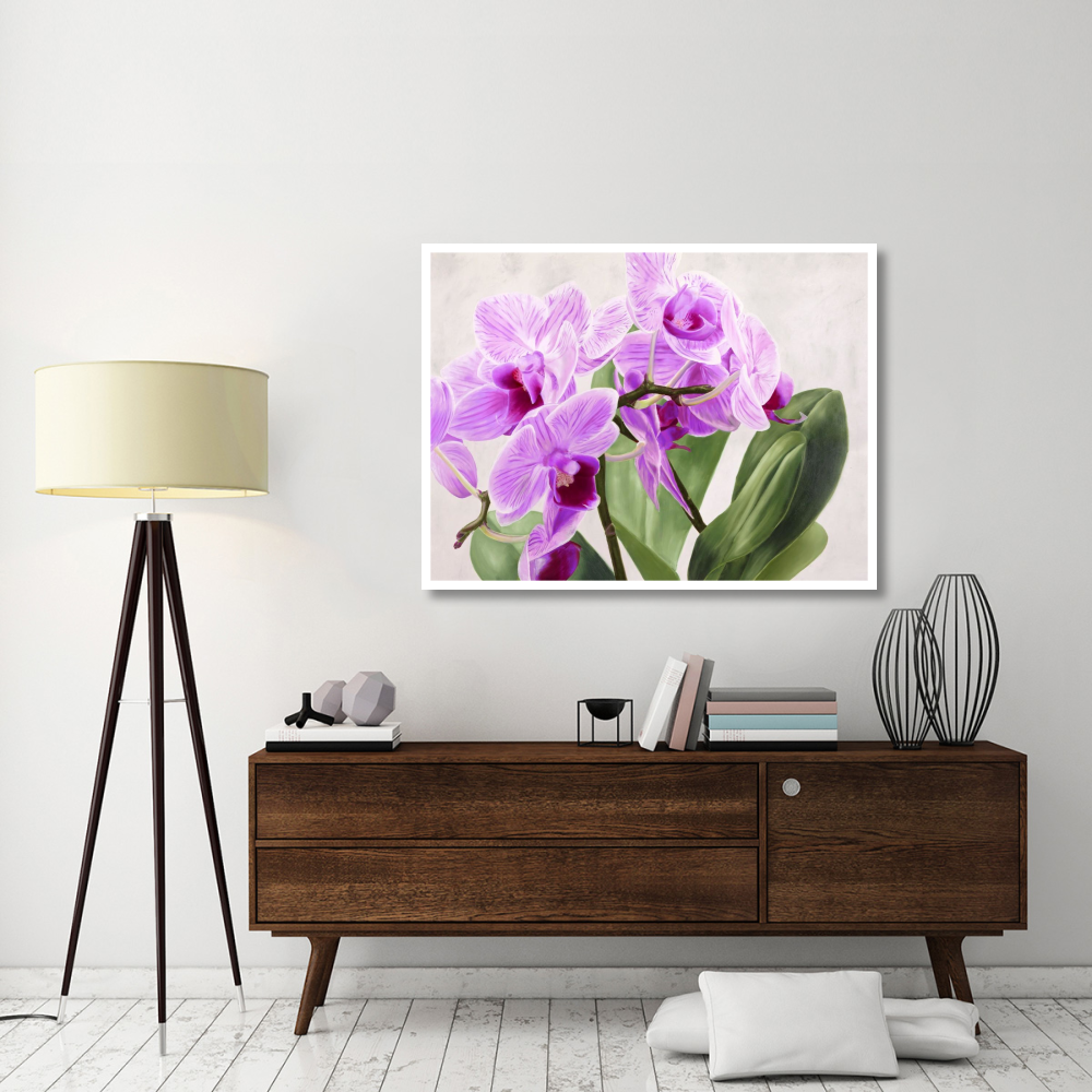 Orchidee selvagge-Paper Art-50&quotx38"