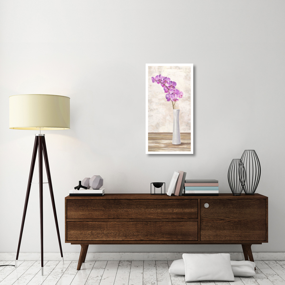 Orchid Arrangement-Paper Art-20&quotx38"