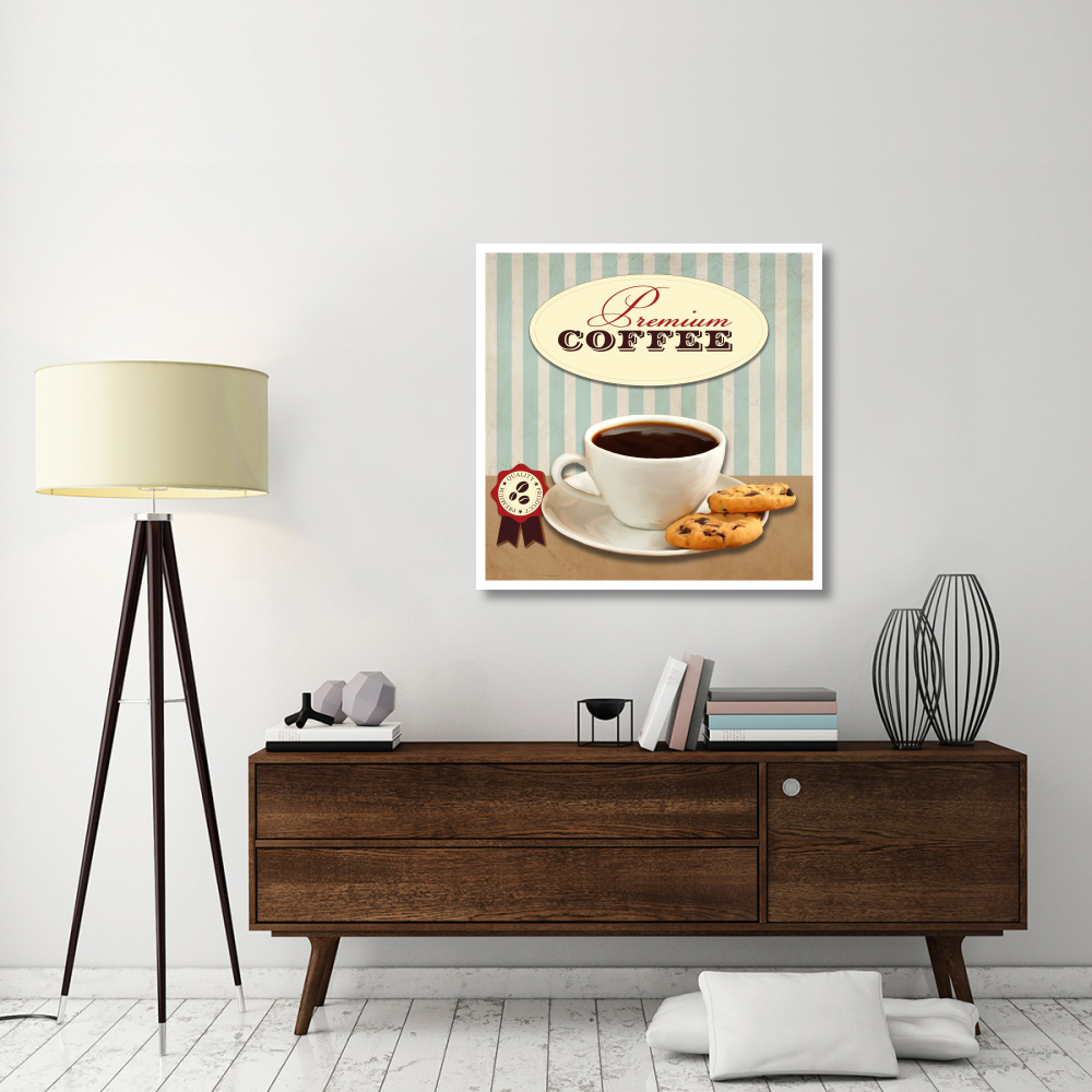 Premium Coffee-Paper Art-38&quotx38"