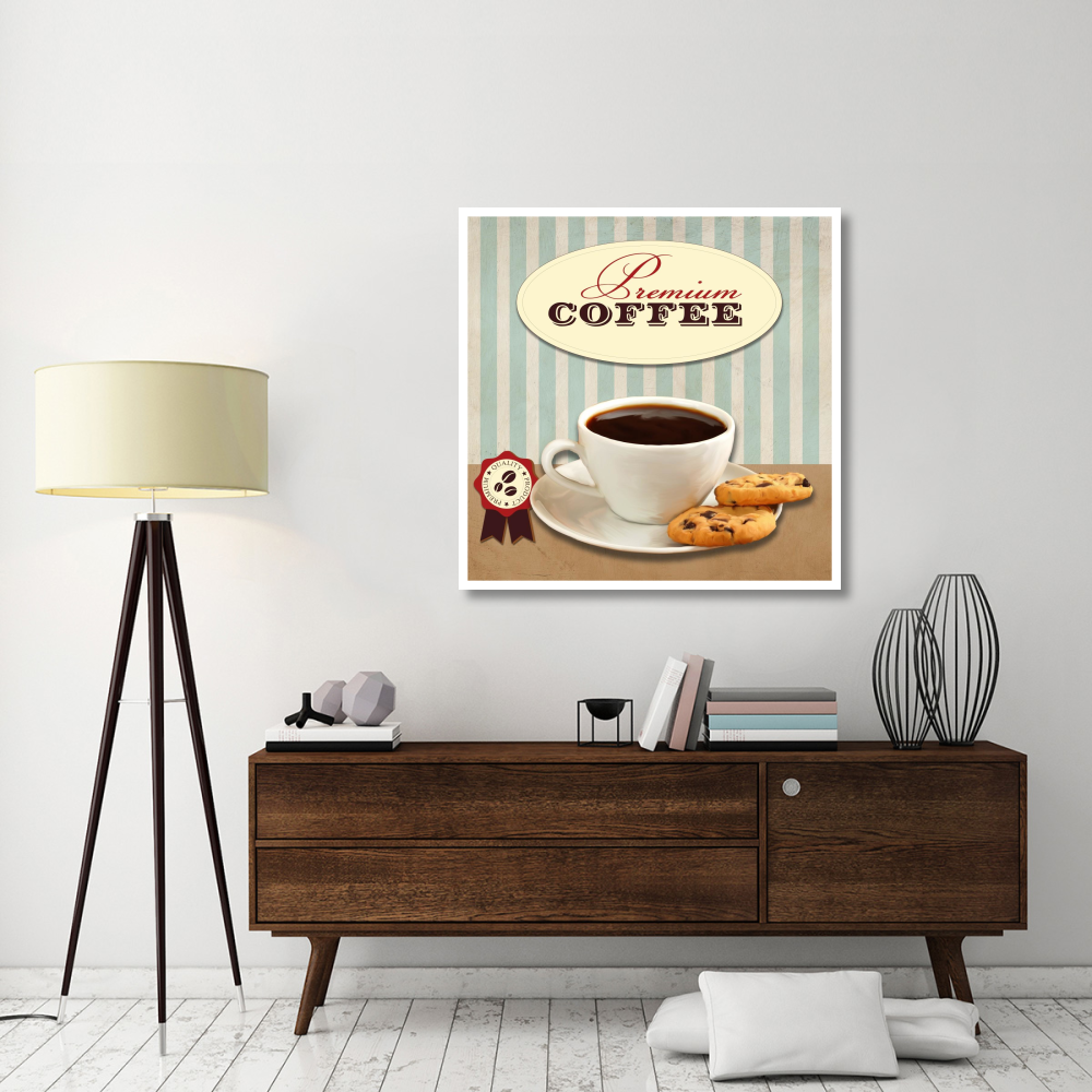 Premium Coffee-Paper Art-42&quotx42"