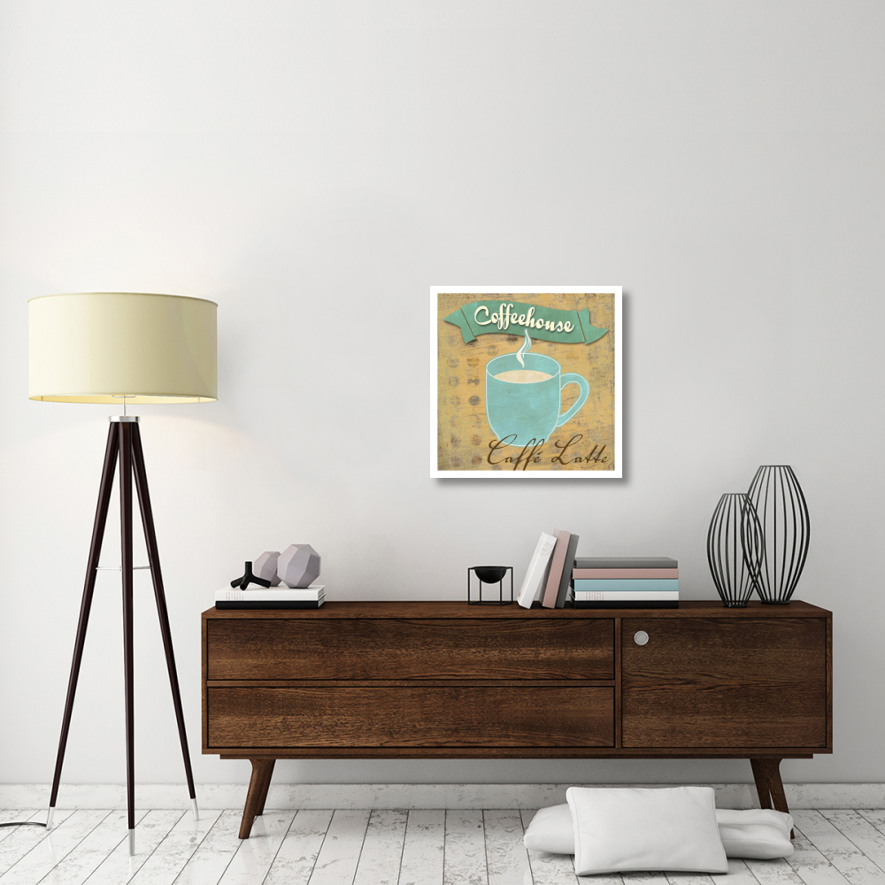 Caff Latte-Paper Art-26&quotx26"