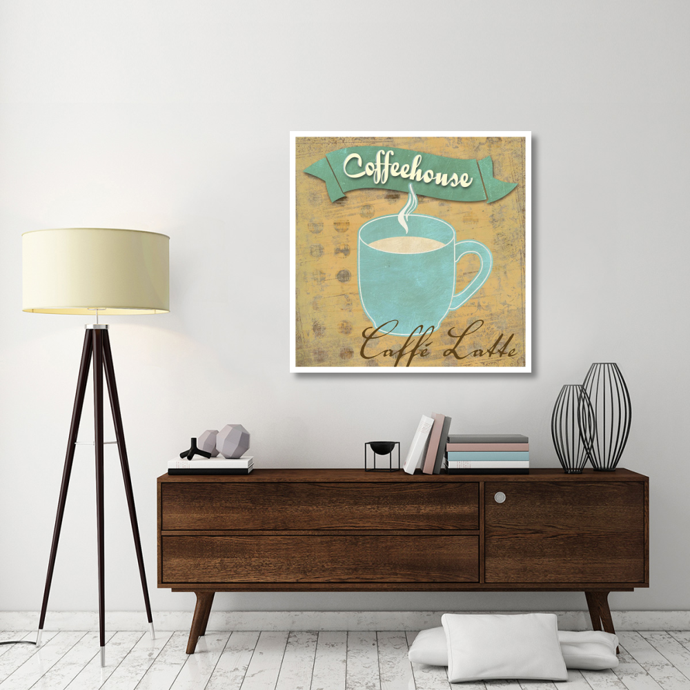 Caff Latte-Paper Art-42&quotx42"