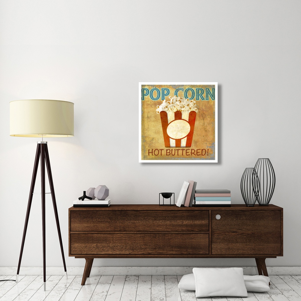 Pop Corn-Paper Art-32&quotx32"