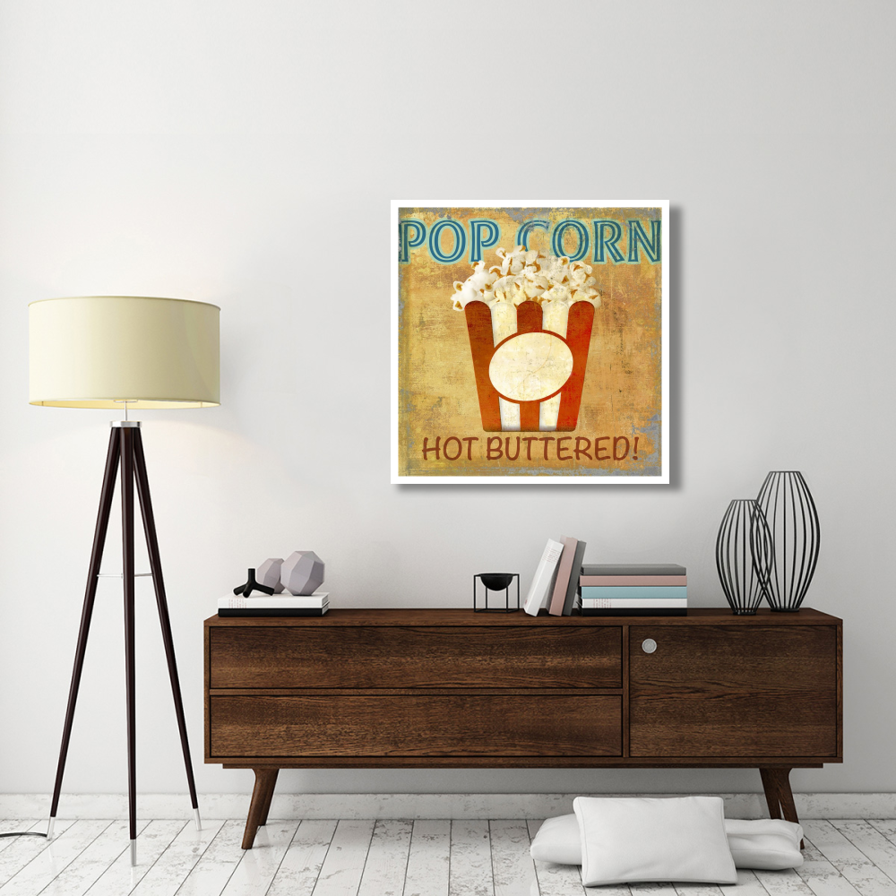 Pop Corn-Paper Art-38&quotx38"