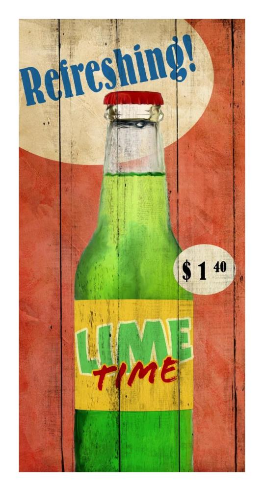 Refreshing!-Paper Art-14"x26"