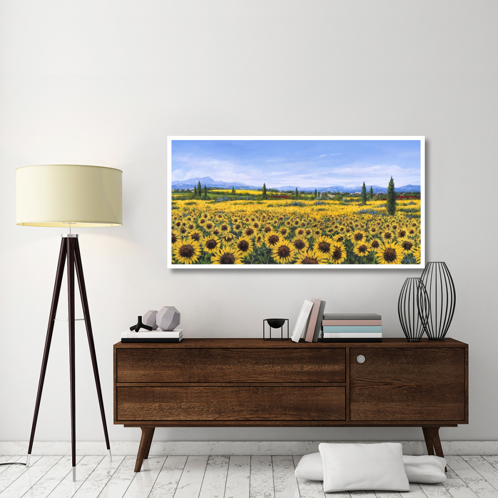 Girasoli-Paper Art-62&quotx32"