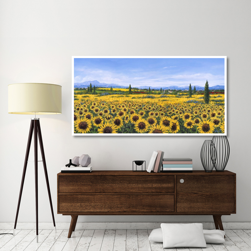 Girasoli-Paper Art-74&quotx38"