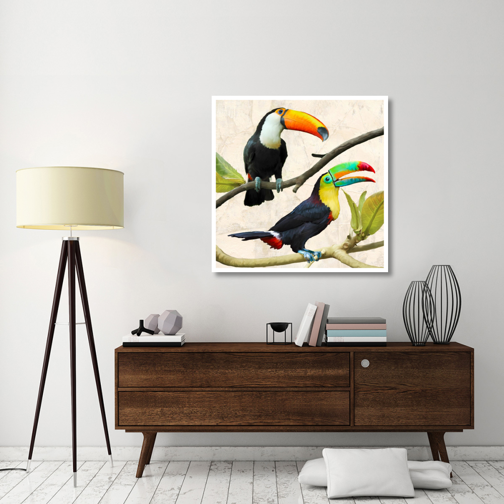 Best Friends-Paper Art-42&quotx42"