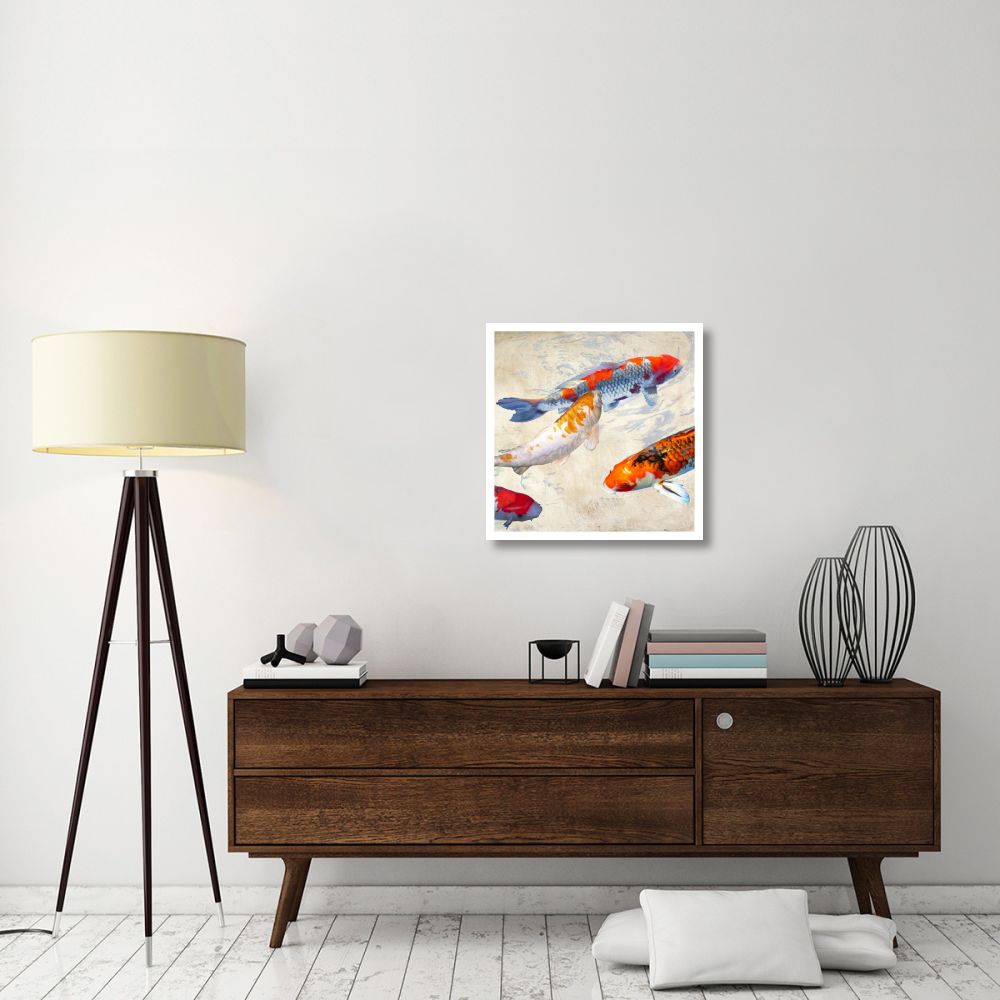 Koi 2-Paper Art-26&quotx26"
