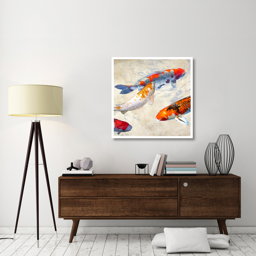 Koi 2-Paper Art-38&quotx38"