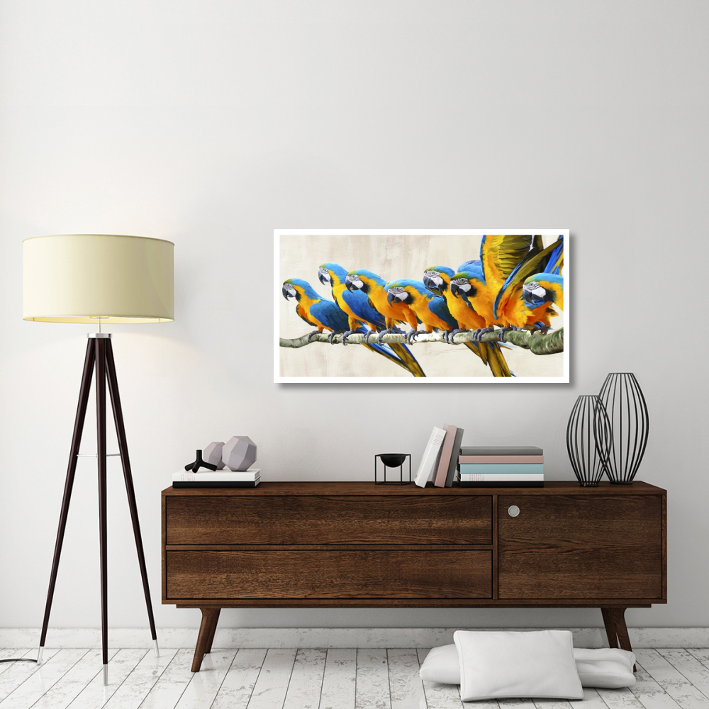 Ara parade-Paper Art-50&quotx26"