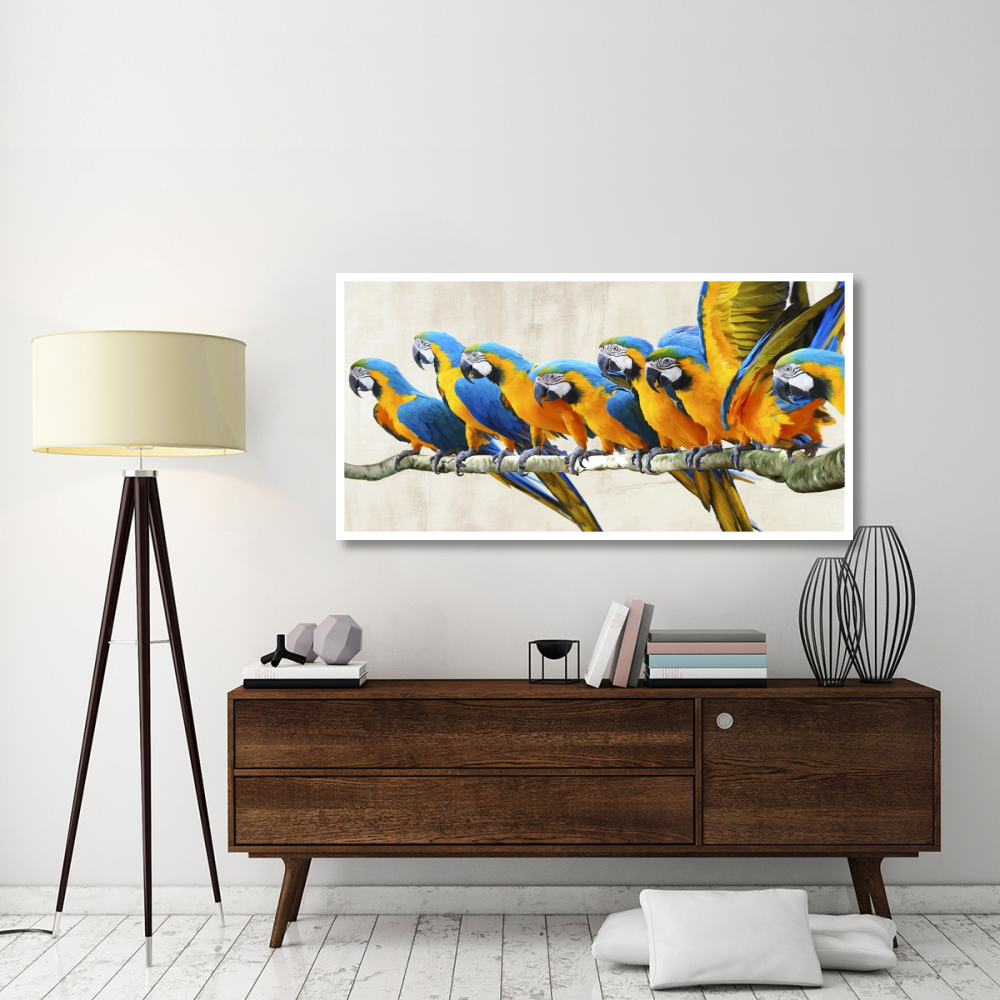 Ara parade-Paper Art-62&quotx32"