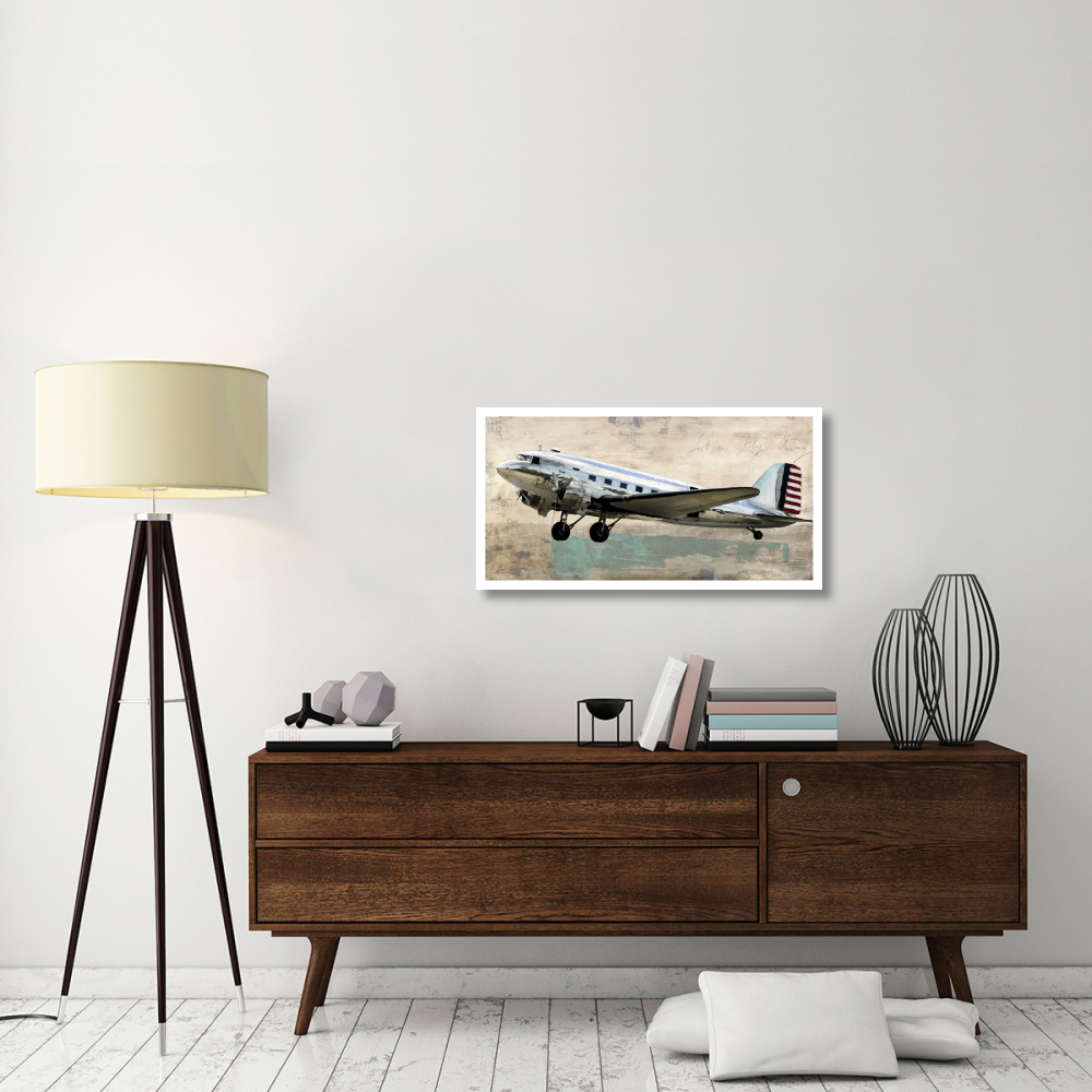 Lets Fly Away-Paper Art-38&quotx20"